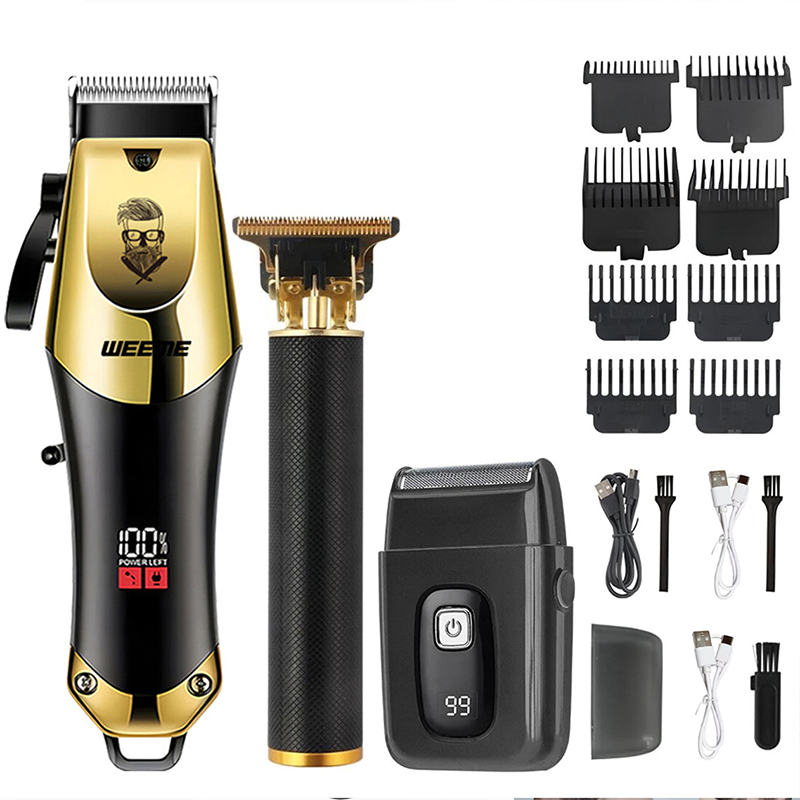 Beard Trimmer Cordless - Mesin Pemotong Rambut Tanpa Kabel Vintage