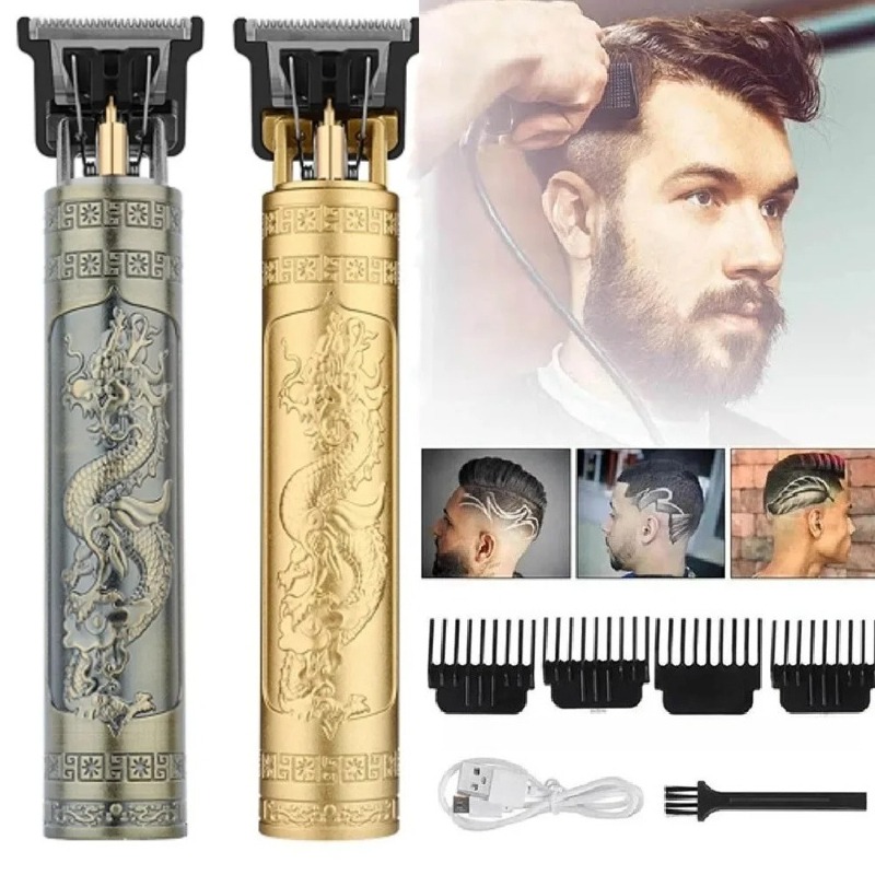 Beard Trimmer Cordless - Alat Cukur Jenggot Elektrik T9 Tanpa