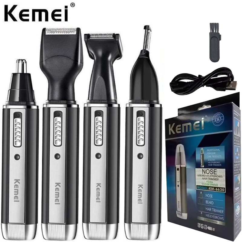 Men'S Grooming Set - Kemei-6630 Pemangkas Bulu Hidung untuk Pembersih