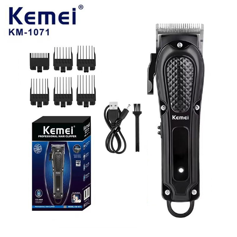 Beard Trimmer Cordless - Kemei KM-1071 alat cukur rambut nirkabel,