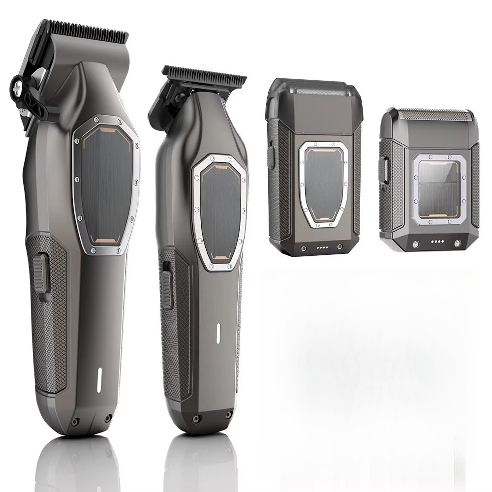 Men'S Grooming Set - Pemotong Rambut Motor Tanpa Sikat 7000