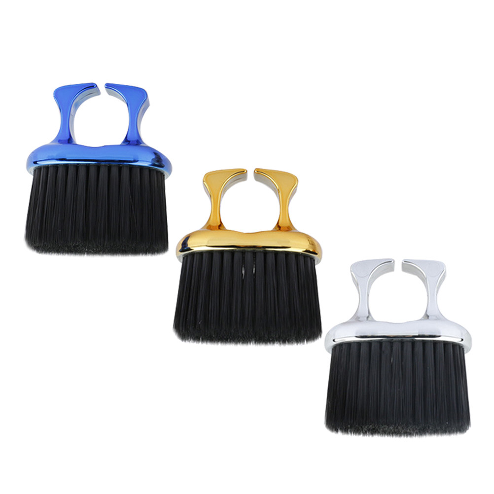 Mens Grooming Barber - 3Pcs Set Sikat Leher Profesional untuk