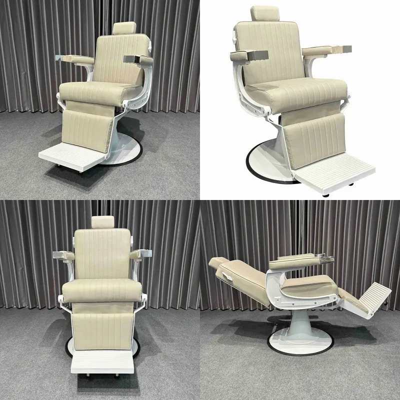 Mens Grooming Barber - Kursi Tukang Cukur Hidrolik yang Dapat