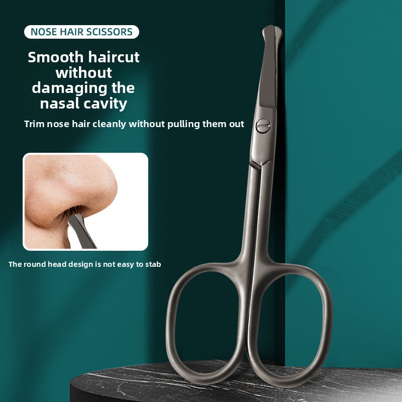 Men'S Grooming Tips - Gunting Rambut Hidung Ujung Bulat Alat
