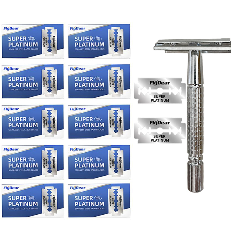 Straight Razor Safety - Pegangan pisau cukur klasik pegangan pisau