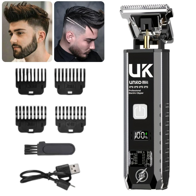 Beard Trimmer Cordless - T9 Pemangkas Jenggot Elektrik Tanpa Kabel