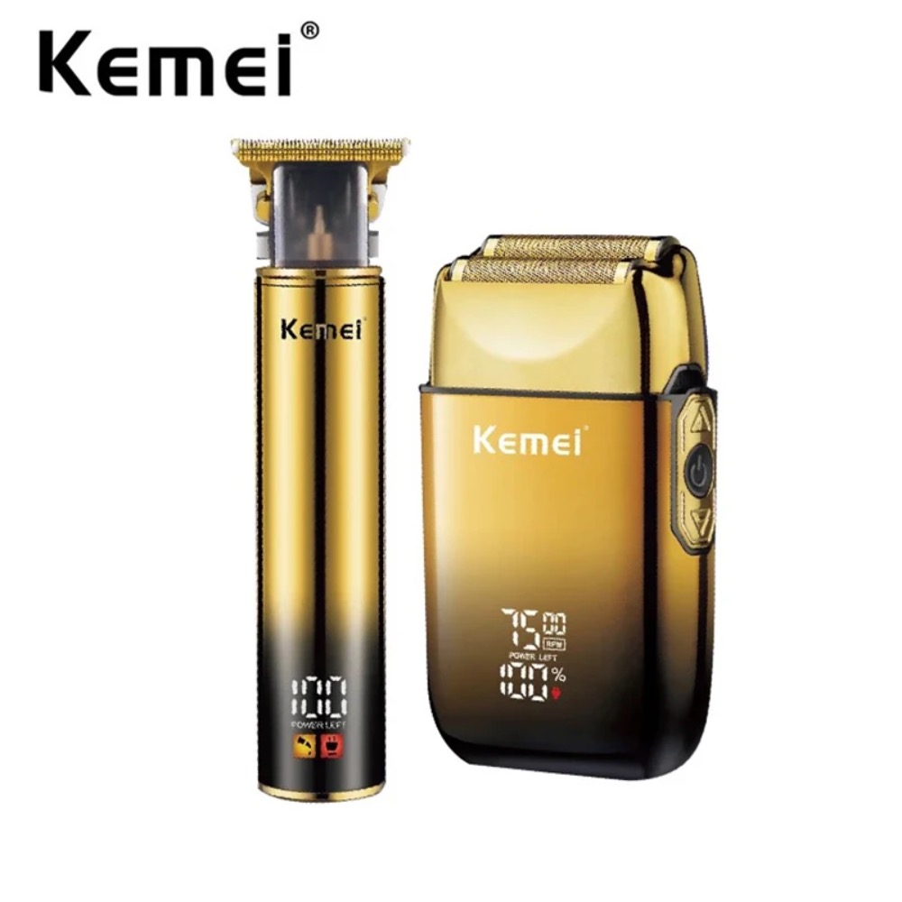 Mens Grooming Barber - Kemei alat cukur rambut elektrik mesin