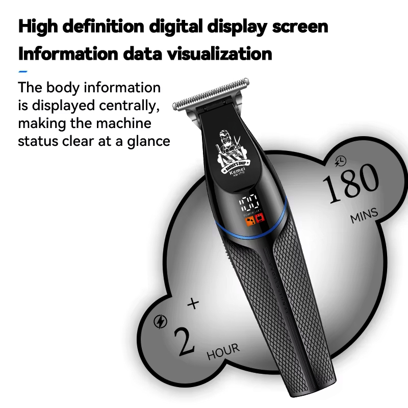 Kemei KM-1772 7000 RPM Alat Cu - Beard Trimmer Cordless ulasan dan harga