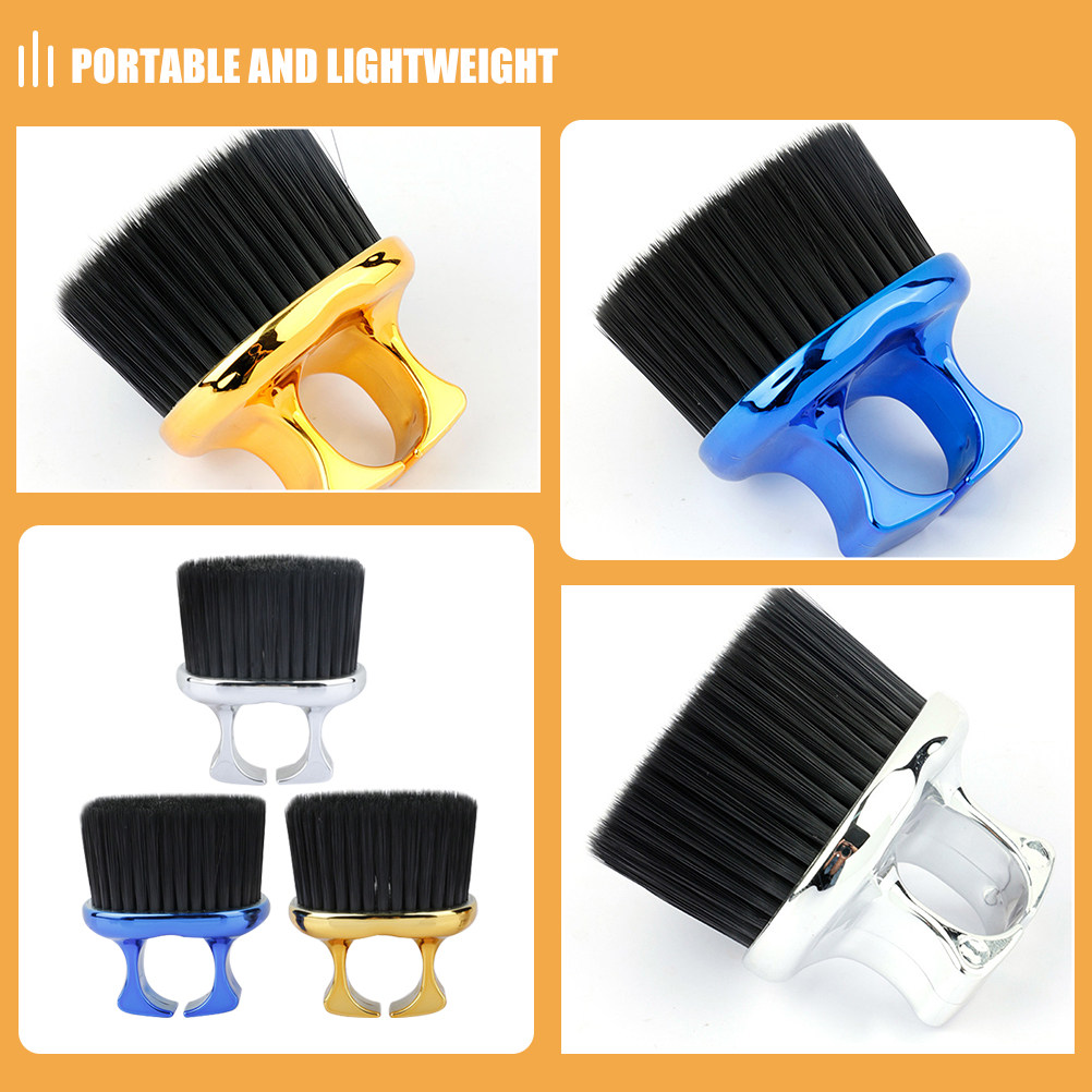 3Pcs Set Sikat Leher Profesion - Mens Grooming Barber ulasan dan harga