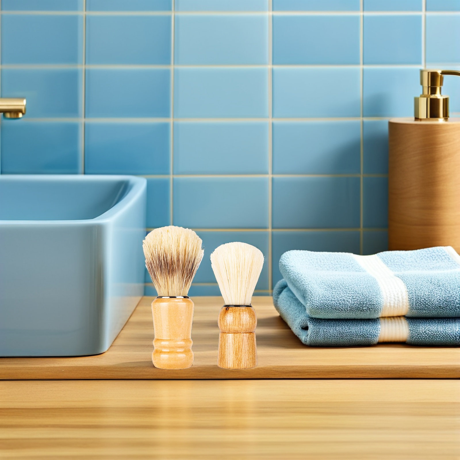 2Pcs Sikat Jenggot untuk Pria, - Men'S Grooming Tips ulasan dan harga