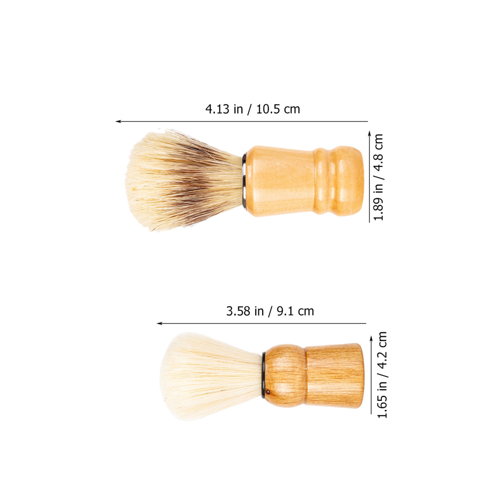 2Pcs Sikat Jenggot untuk Pria, - Men'S Grooming Tips ulasan dan harga
