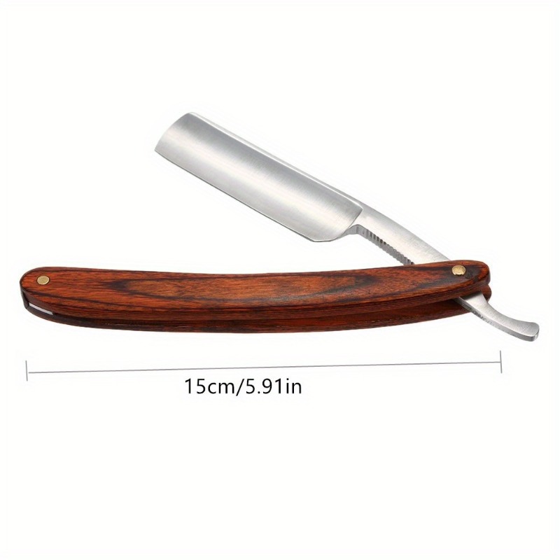 Pisau Cukur Retro Lurus, Baja  - Straight Razor Safety ulasan dan harga