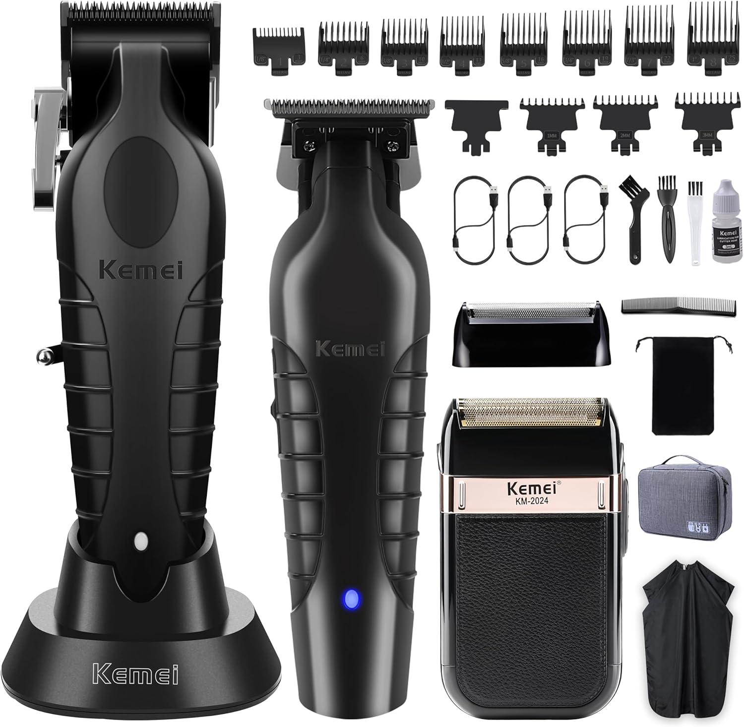Set Alat Cukur Rambut Profesio - Men'S Grooming Products Kit ulasan dan harga