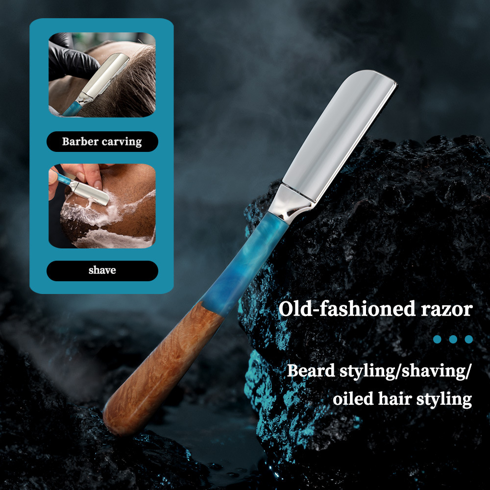 1Pc Pisau Cukur Lurus Baru den - Straight Razor Safety ulasan dan harga