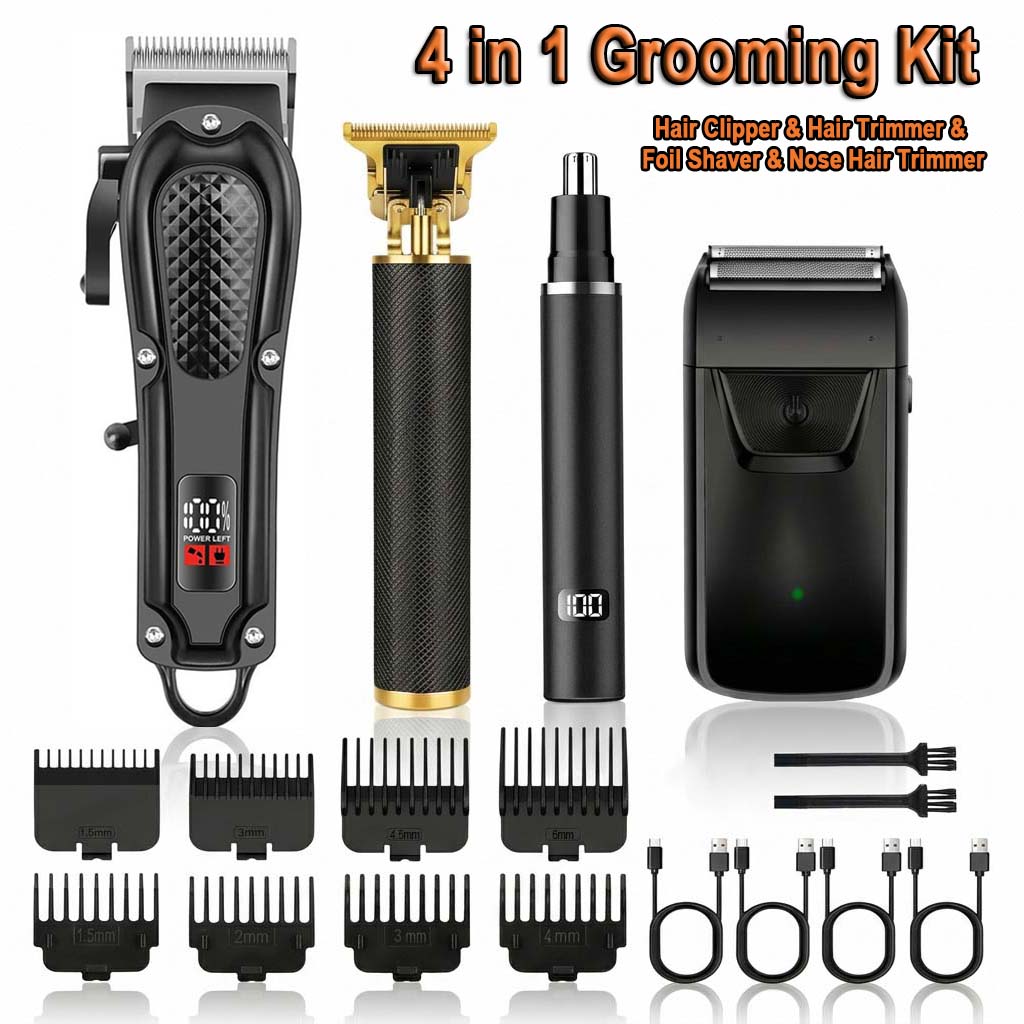 Set Alat Cukur Rambut Pria 4 i - Beard Trimmer Cordless ulasan dan harga