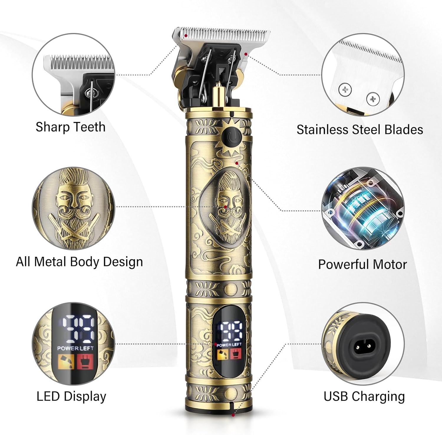 Alat Cukur Rambut Profesional  - Men'S Grooming Products Kit ulasan dan harga
