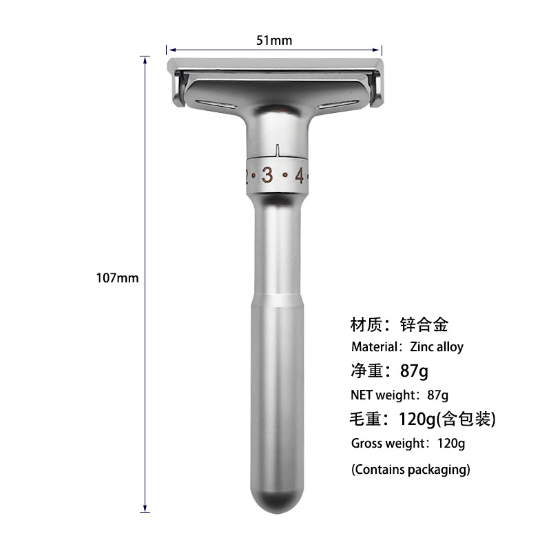 Pisau Cukur Manual Baja Tahan  - Straight Razor Safety ulasan dan harga