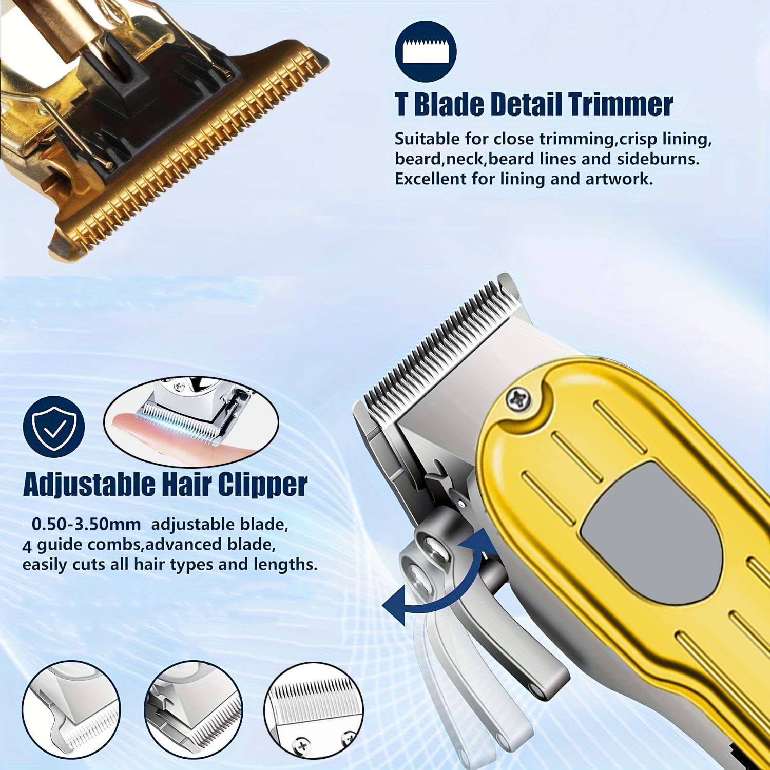 Set Alat Cukur Rambut Elektrik - Men'S Grooming Set ulasan dan harga