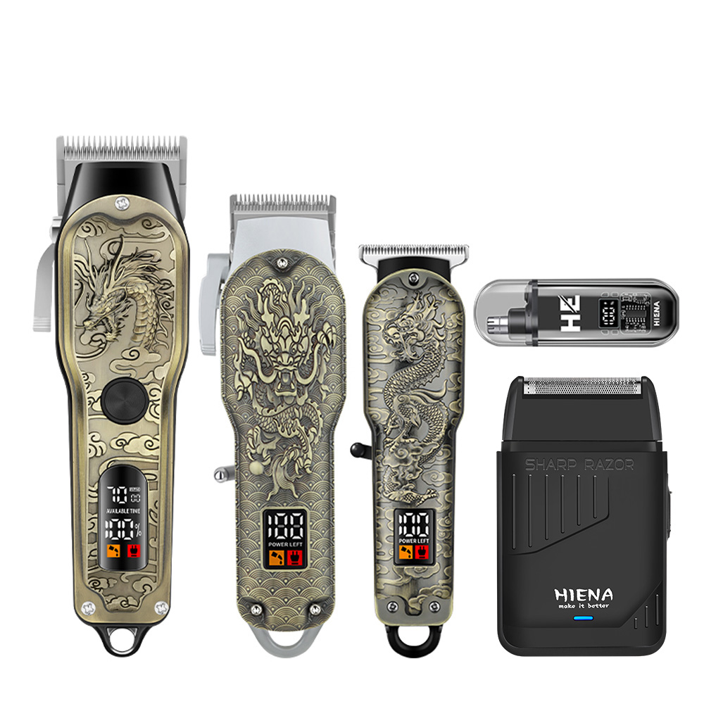 HIENA 5pcs Alat Cukur Rambut P - Mens Grooming Barber ulasan dan harga