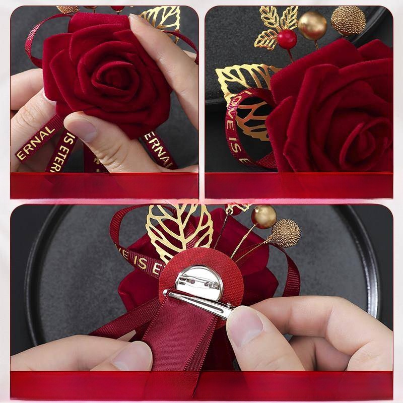 Set Bunga Dada Pengantin Lengk - Men'S Grooming Set ulasan dan harga