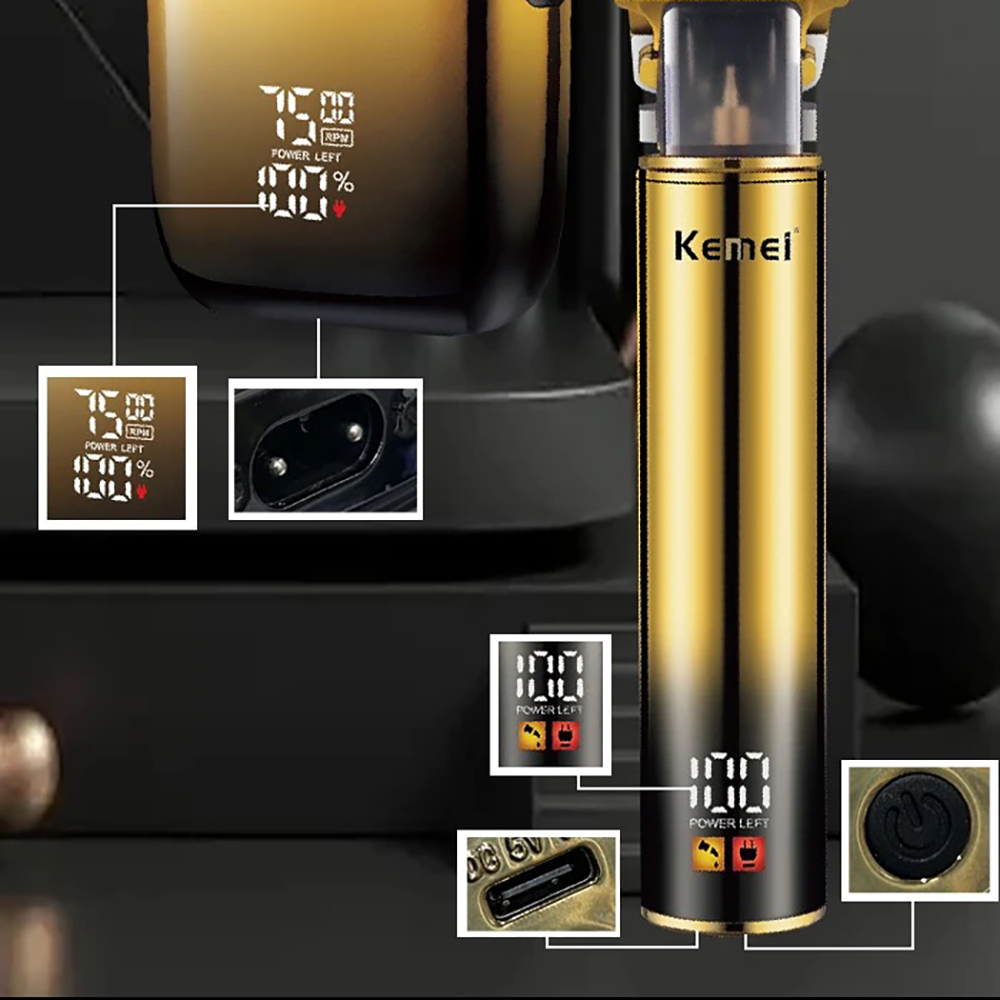 Kemei alat cukur rambut elektr - Mens Grooming Barber ulasan dan harga